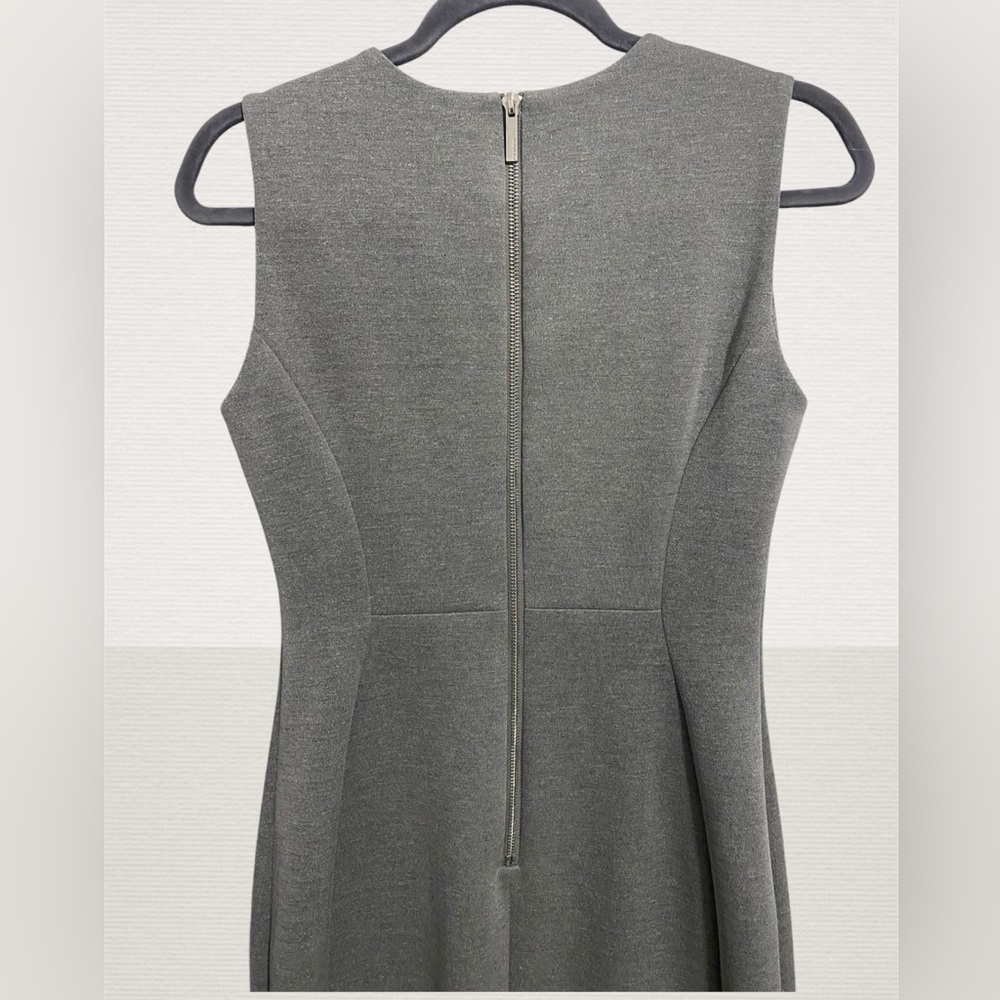 Calvin Klein Charcoal Midi Dress (Petite size) - Picture 2 of 3